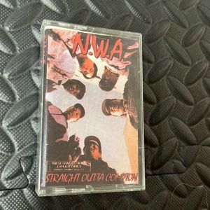 1989 NWA - straight outta Compton cassette tape